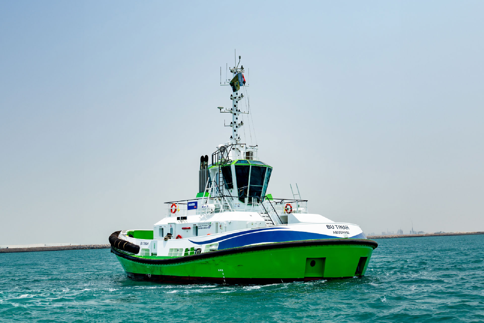 The First Ever Electric Tug In The Middle East